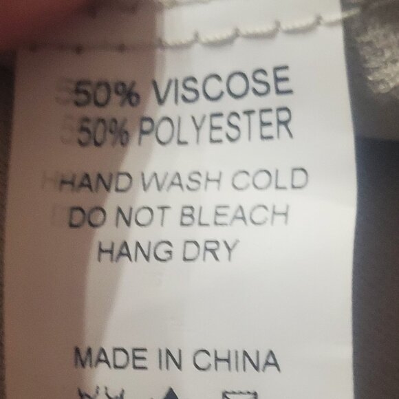 NWT! Hayden Light "Greige" Embroidered Peasant Boho Top Billowed Sleeve - Sz 2X - Picture 12 of 13